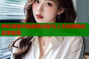 哔咔漫画中的债务纠纷与人生抉择精彩故事集锦